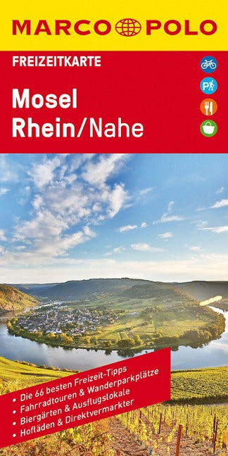Mosel, Rhein, Nahe 1:115.000 - Marco Polo Freizeitkarte