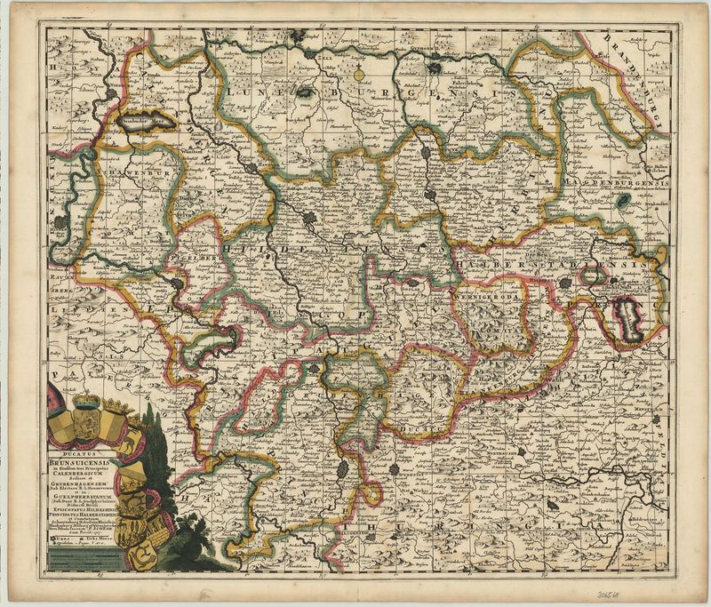 Braunschweig im Jahr 1707 von Peter Schenk