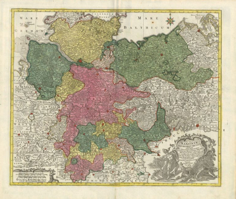 Niedersachsen um das Jahr 1765