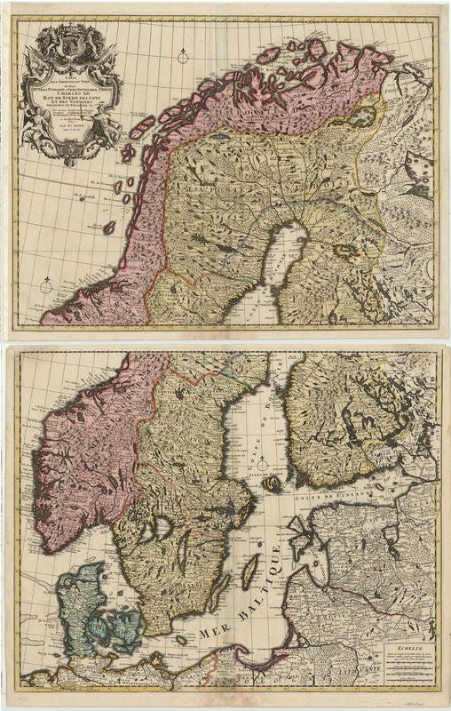 Skandinavien im Jahr 1792 von Jan Barend Elwe