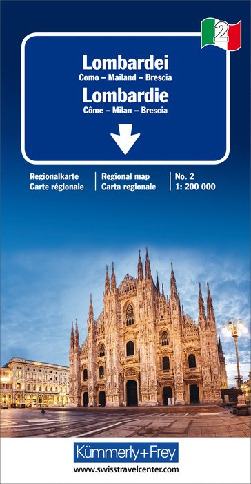 Italien 1:200.000 Kümmerly + Frey Straßenkarten