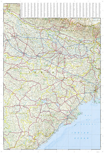 3012 India Northeast - Adventure Map