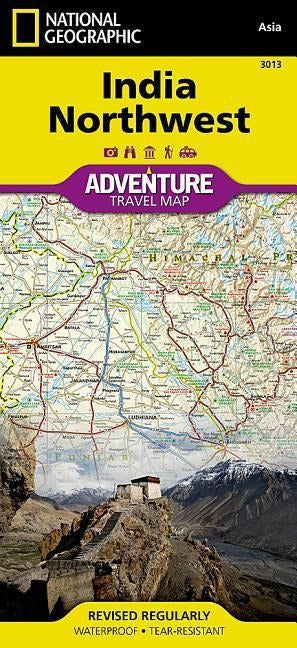 3013 India Northwest - Adventure Map