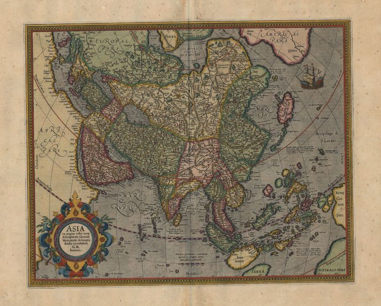 Asien um das Jahr 1611
