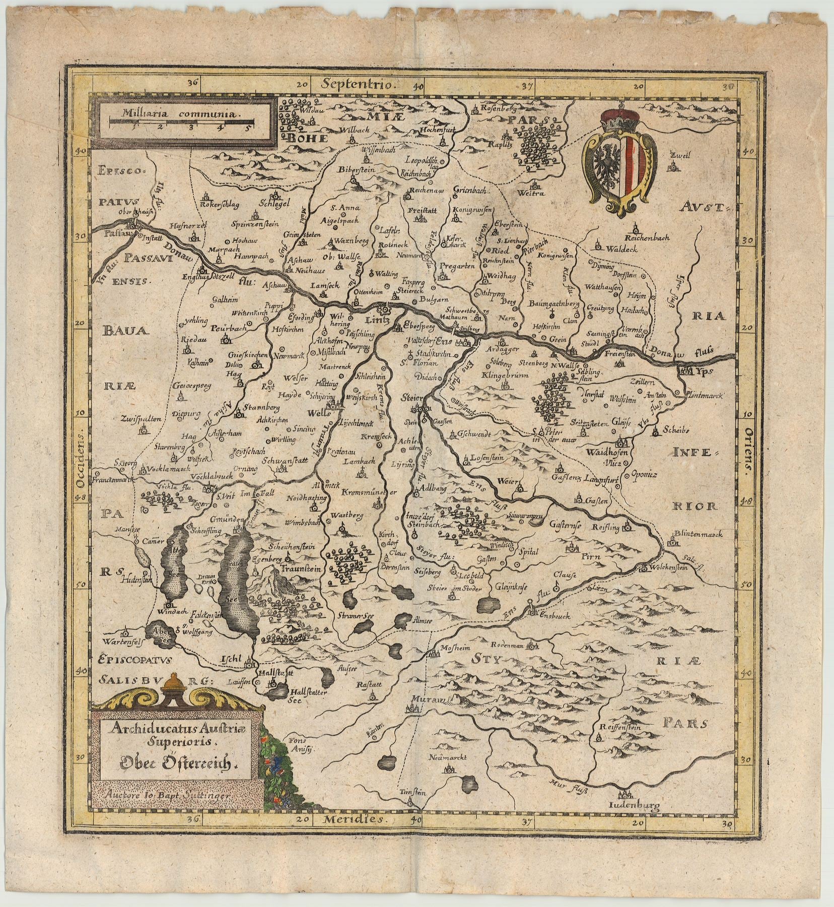 Österreich in der Zeit um 1660 von Johann Baptist von Suttinger