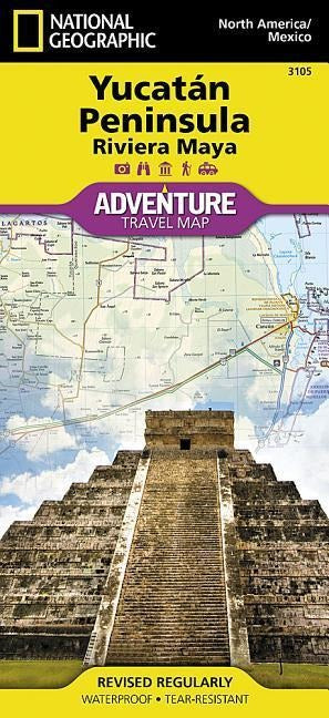 3105 Northern Yucatan Peninsula / Maya Sites - Adventure Map