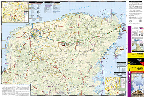3105 Northern Yucatan Peninsula / Maya Sites - Adventure Map