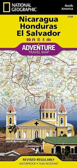 3109 El Salvador, Nicaragua und Honduras - Adventure Map