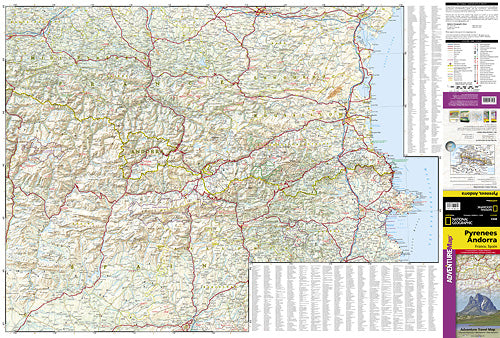 3308 Pyrenees und Andorra - Adventure Map