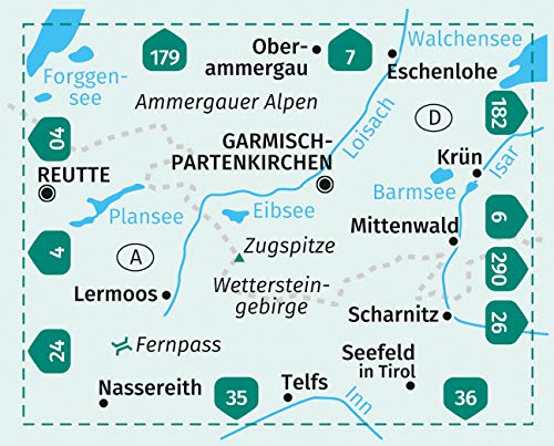 46 Matrei in Osttirol, Kals am Großglockner 1:50.000 - Kompass Wanderkarte