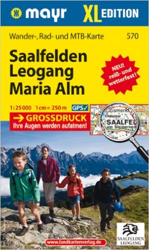 Saalfelden - Leogang - Maria Alm XL - 1:25.000