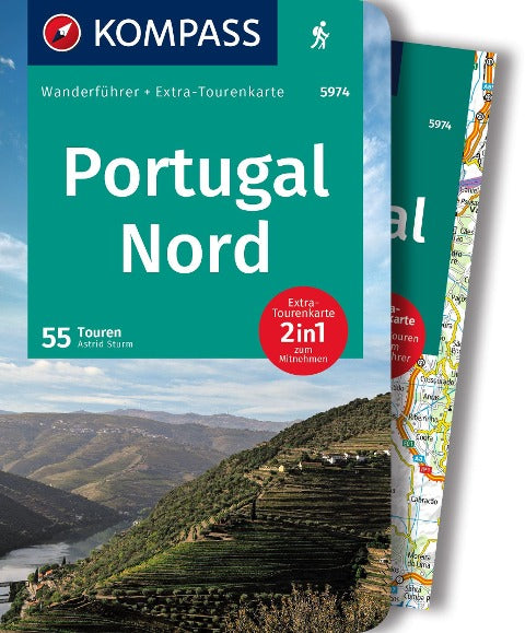 5974 Portugal Nord - KOMPASS Wanderführer
