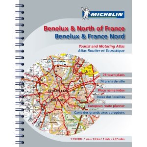 Michelin Benelux 1:150.000 - Straßen- und Reiseatlas