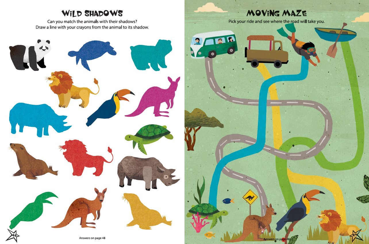 Adventures in Wild Places, Activities and Sticker Books -  Lonely Planet