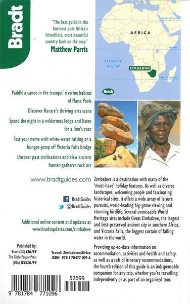 Zimbabwe Bradt Travel Guide