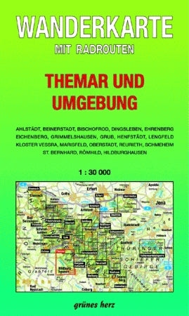 Wanderkarte Themar und Umgebung - 1:30.000