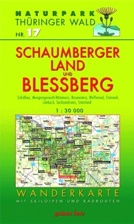 Wanderkarte Schaumberger Land und Bleßberg - 1:30.000