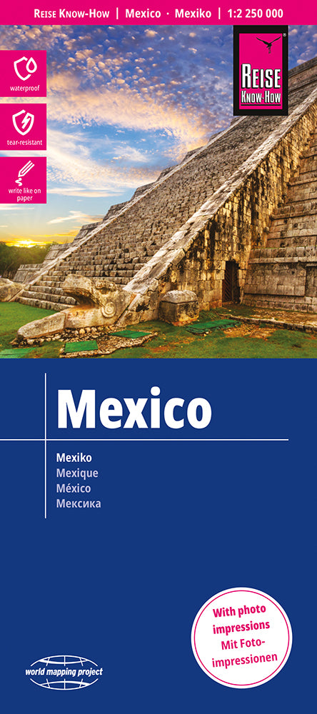 Mexiko 1:2,25 Mio. - Reise Know How