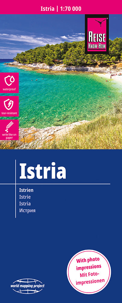 Istrien 1:70.000 - Reise Know How