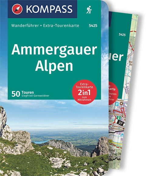 Ammergauer Alpen, 50 Touren - KOMPASS Wanderführer