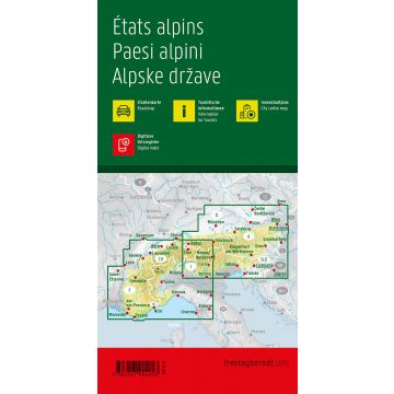 Alpenländer - 1:500.000 - Freytag & Berndt