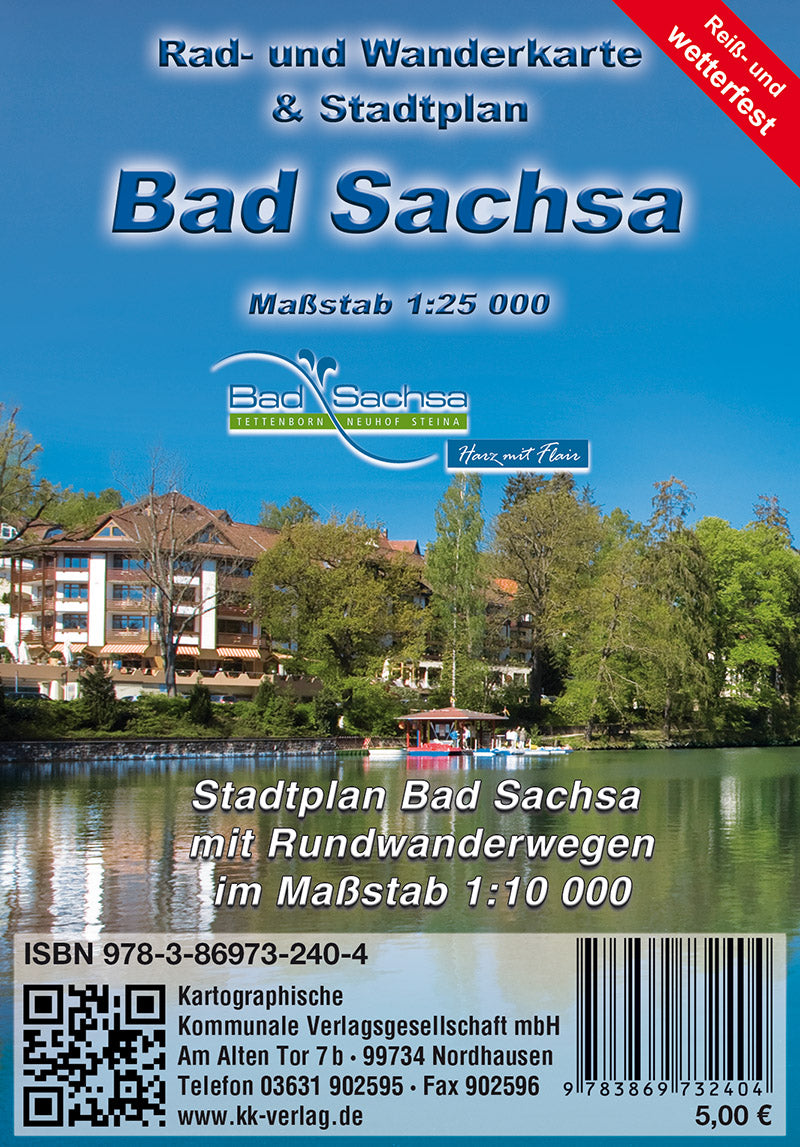 Bad Sachsa - Rad- und Wanderkarte 1:25.000