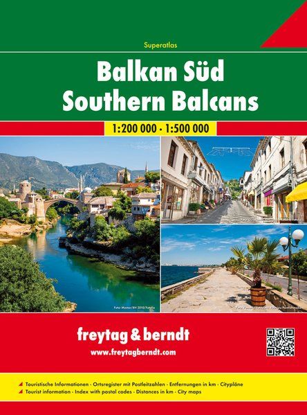 Balkan Süd: 1:200.000 / 1:500.000