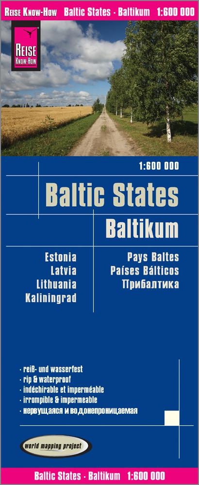 Baltikum 1:600.000 - Reise Know How