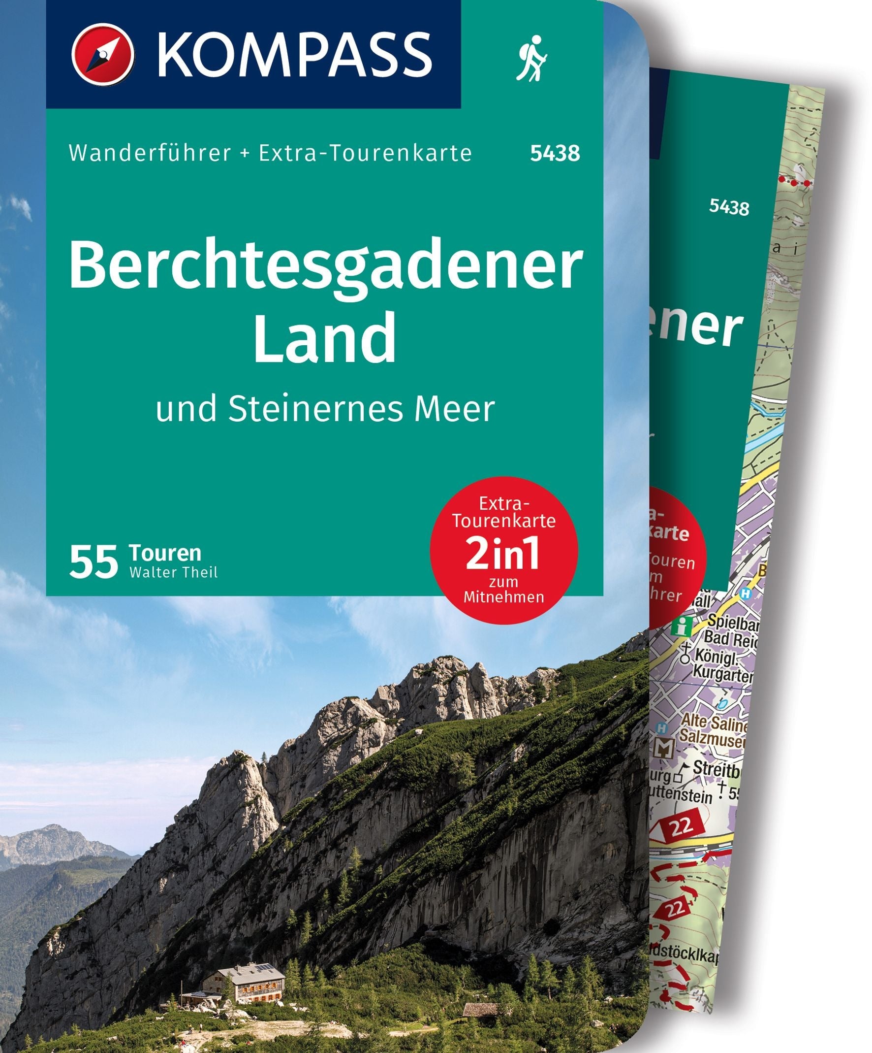 Berchtesgadener Land und Steinernes Meer - KOMPASS Wanderführer