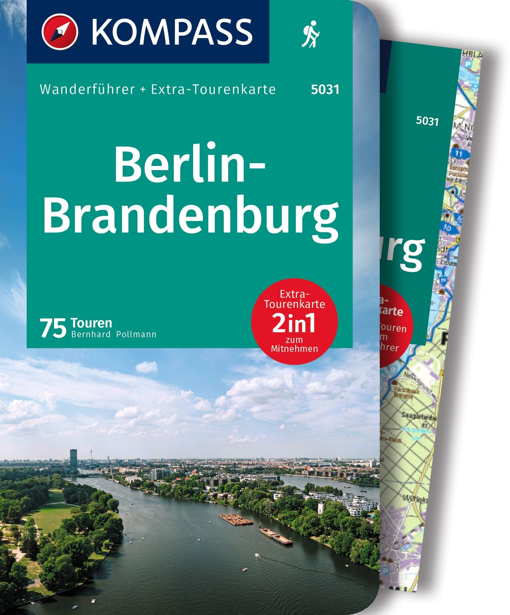 Berlin - Brandenburg - Kompass Wanderführer