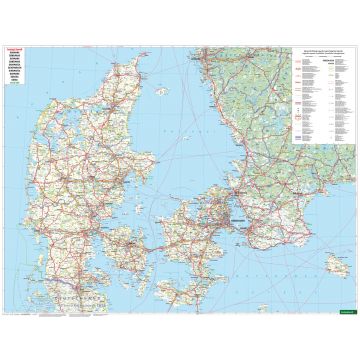 Dänemark, Grönland, Färöer - 1:400.000
