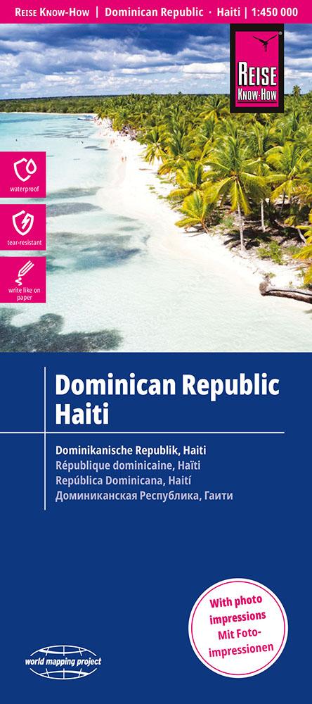 Dominikanische Republik, Haiti 1:450.000 - Reise Know How