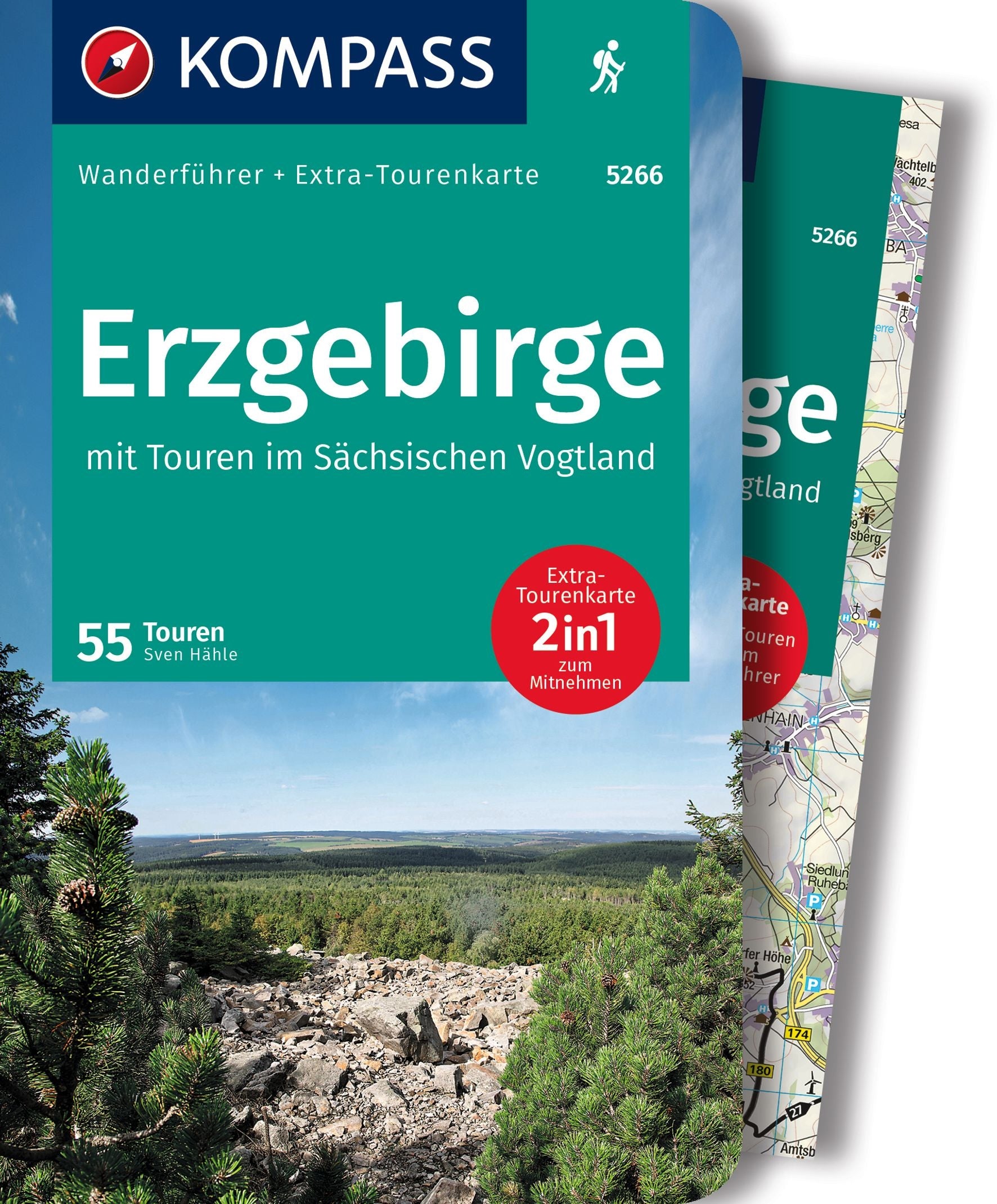 Erzgebirge - KOMPASS Wanderführer