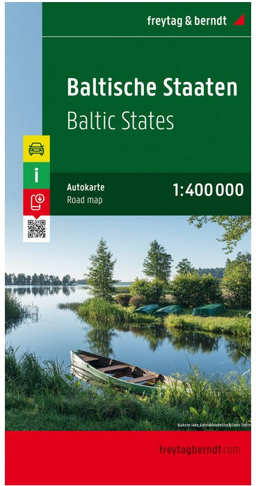 Freytag & Berndt Baltische Staaten strassenkarte