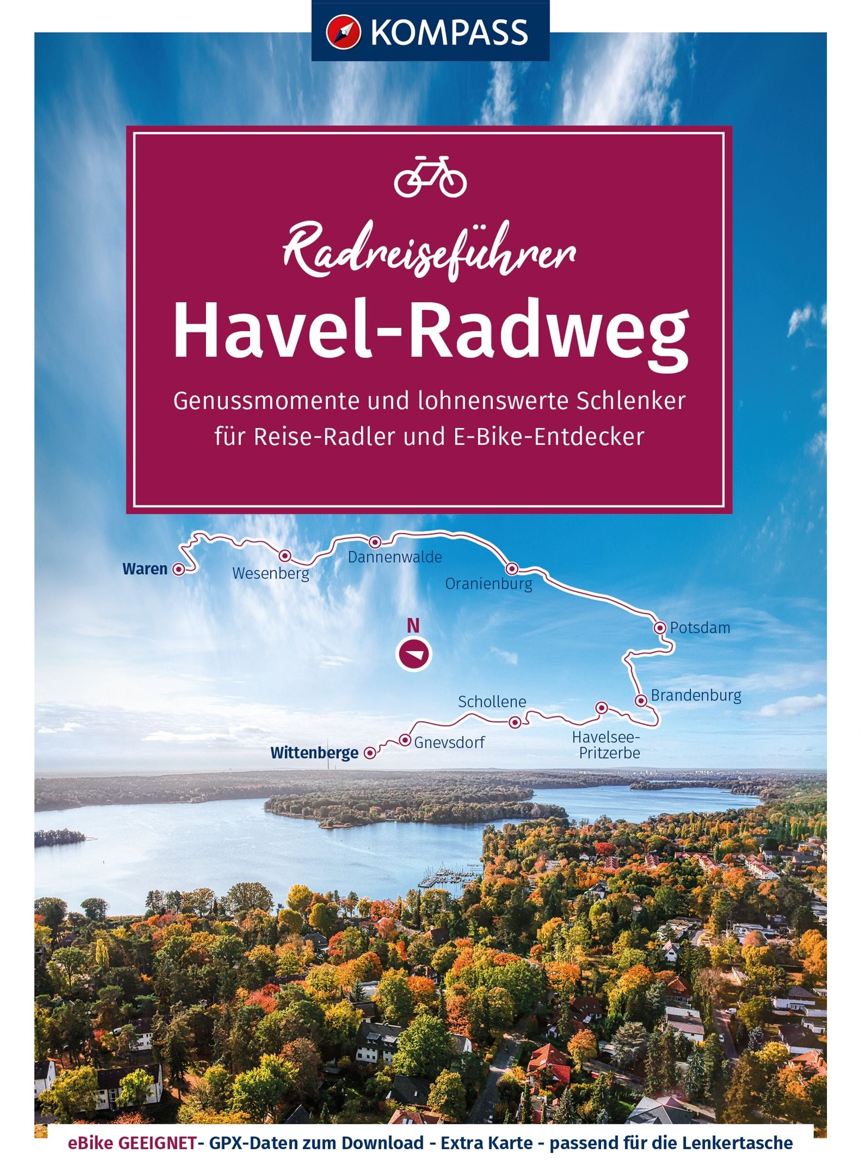 Havel-Radweg  - KOMPASS Radreiseführer