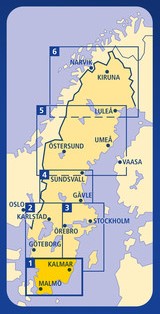 01 Süd-Schweden (Süd) Malmö - Växjö - Kalmar 1:250.000