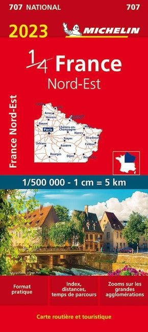 Nordostfrankreich - Michelin - 1:500.000