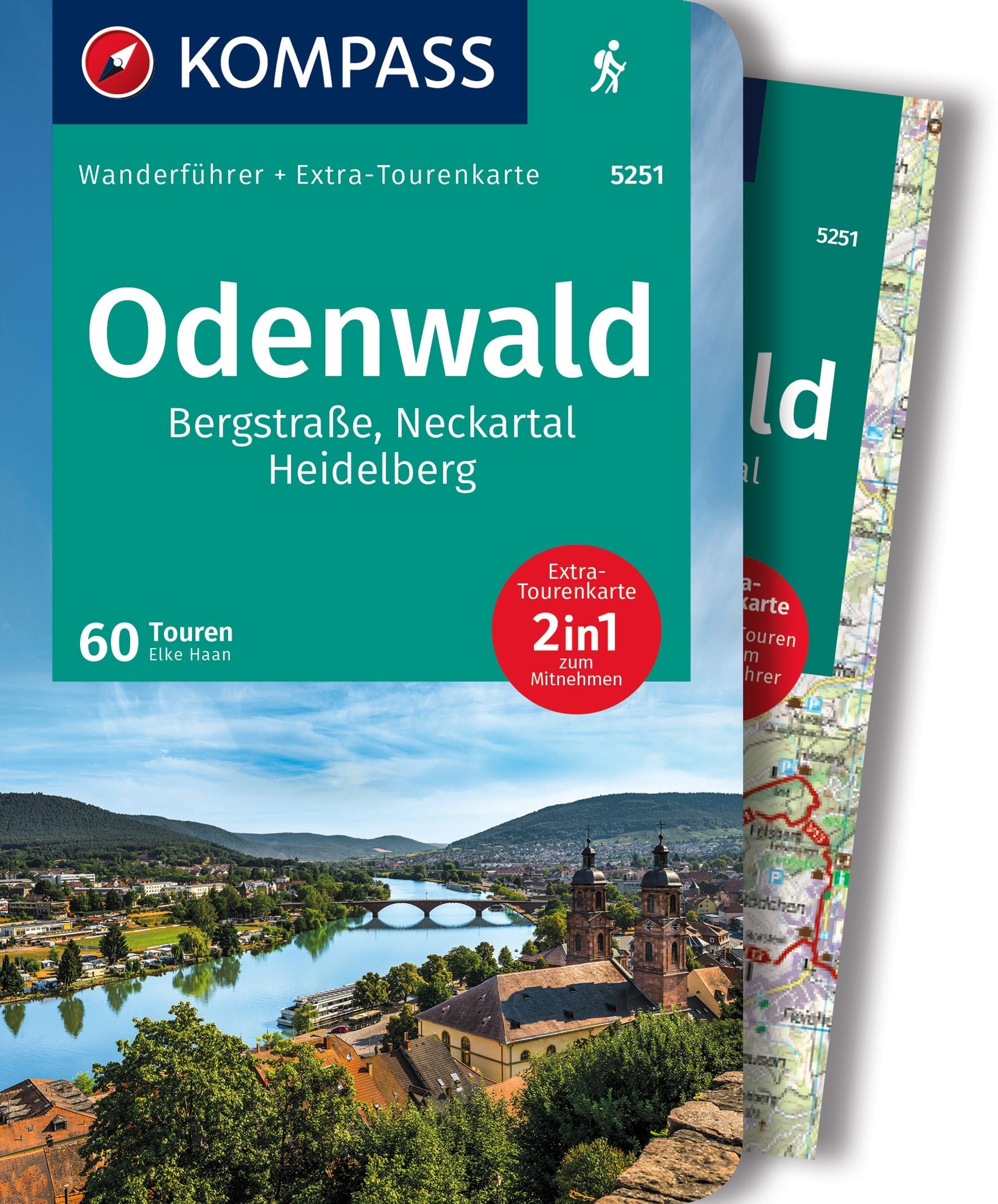 Odenwald - KOMPASS Wanderführer