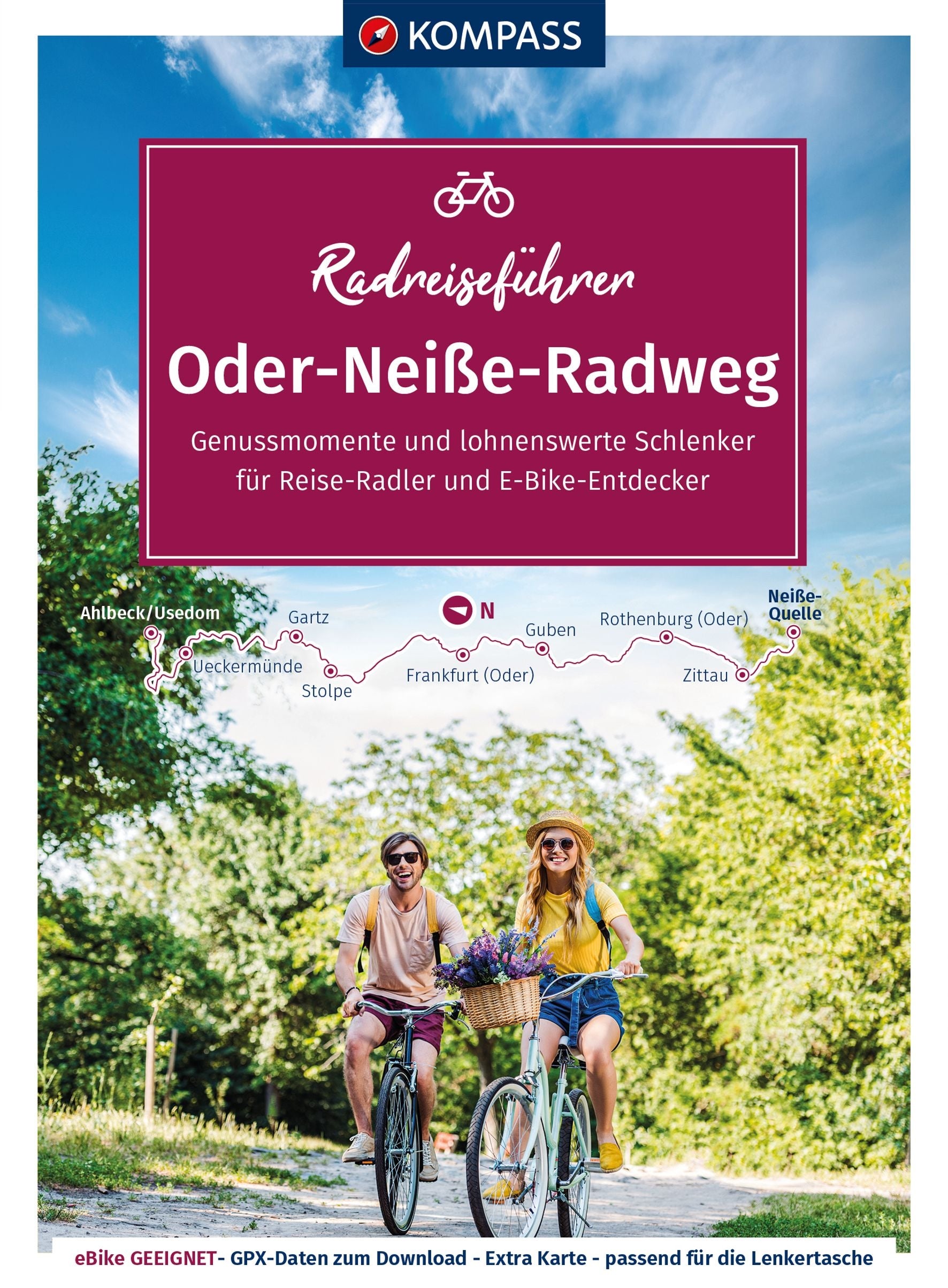 Oder-Neiße Radweg  - KOMPASS Radreiseführer