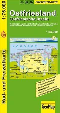 Ostfriesland-Ostfriesische Inseln 1:75.000 - GeoMap