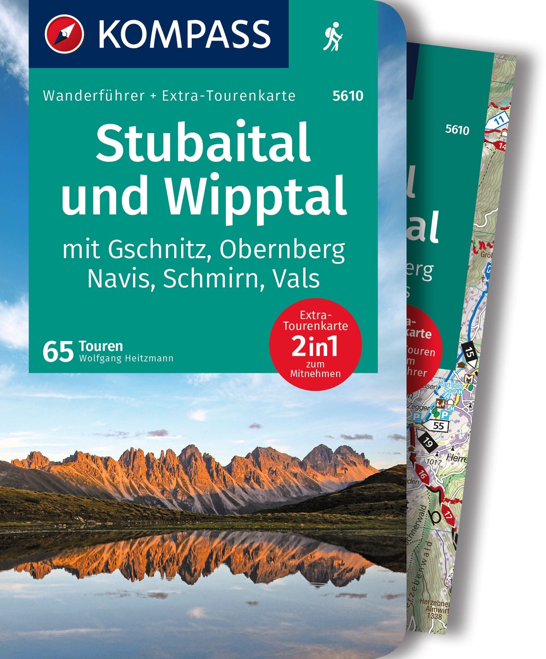 Stubaital und Wipptal  - KOMPASS Wanderführer
