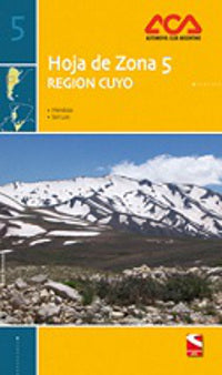 Región de Cuyo, Mendoza y San Luis 1:1 Mio. - Hoja de Zona 5
