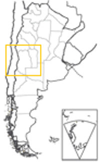 Región de Cuyo, Mendoza y San Luis 1:1 Mio. - Hoja de Zona 5