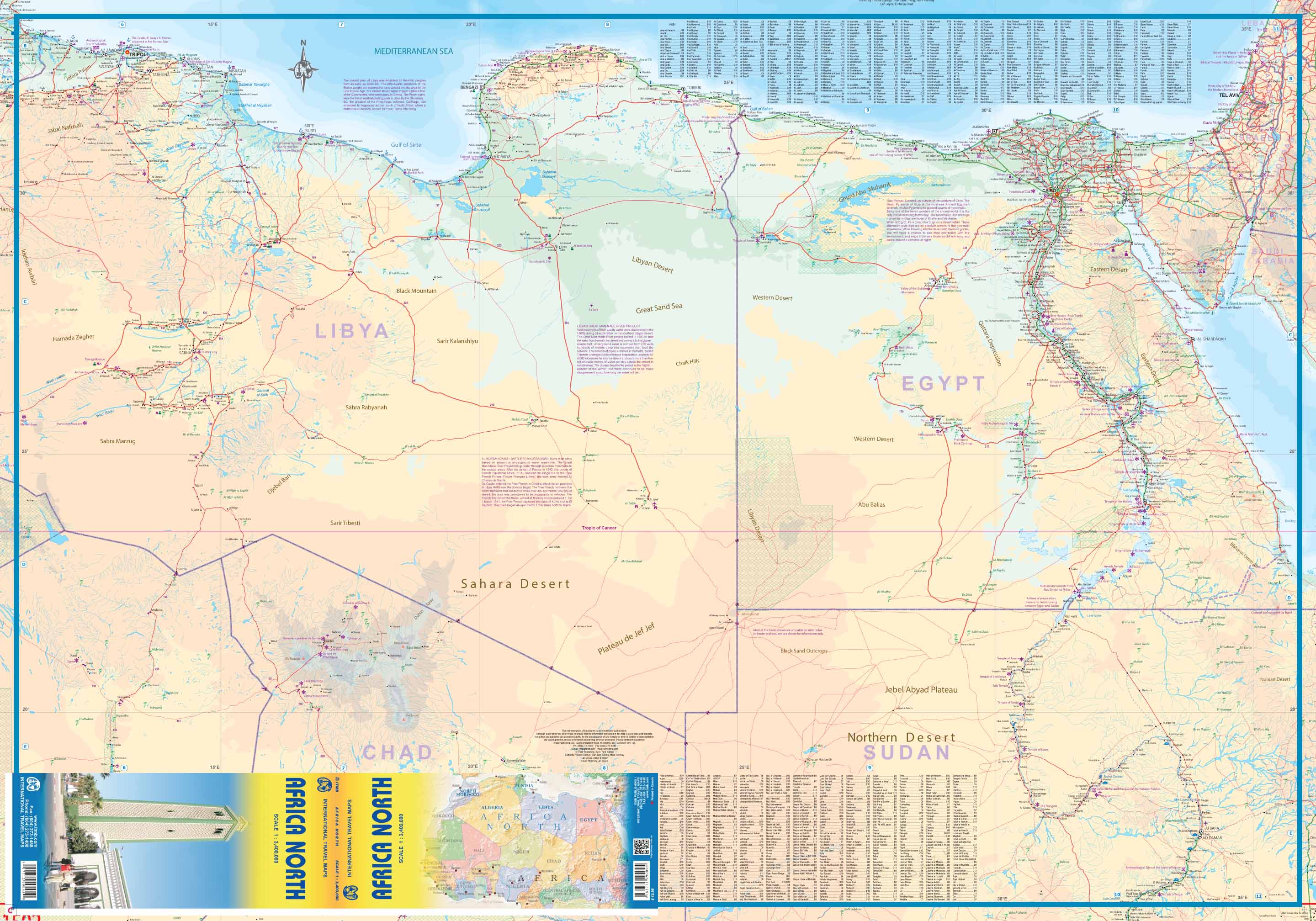 Africa North ITM - 1:3.400.000