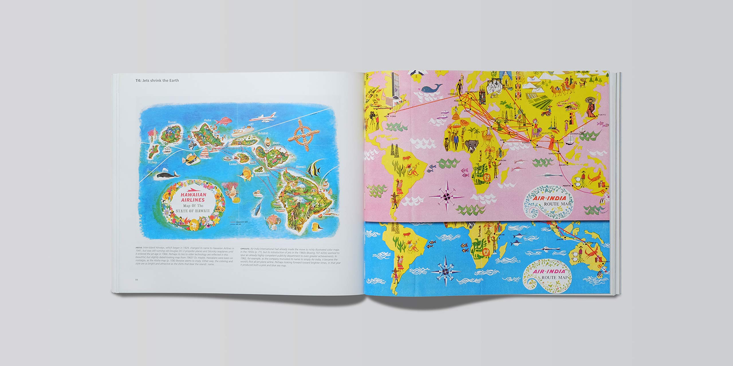 Airline Maps - A Century of Art and Design