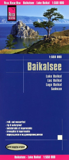 Baikalsee 1:550.000 - Reise know-how