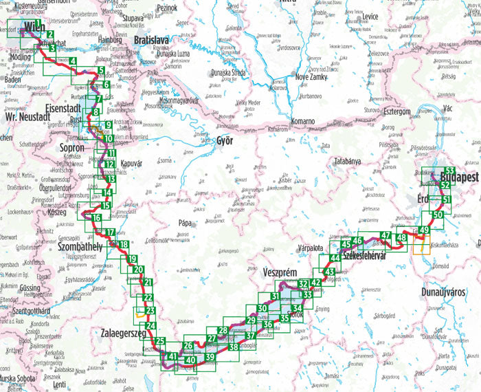 balaton fähre fahrrad Wien-Balaton-Budapest Radfernweg