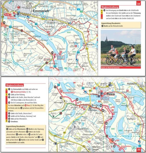 Rheinradweg Nord - ADFC-Radreiseführer