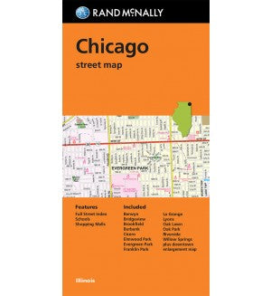 Chicago - Stadtplan Rand McNally