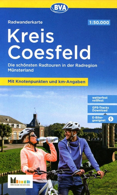 Kreis Coesfeld 1:50.000 - BVA Fahrradkarte